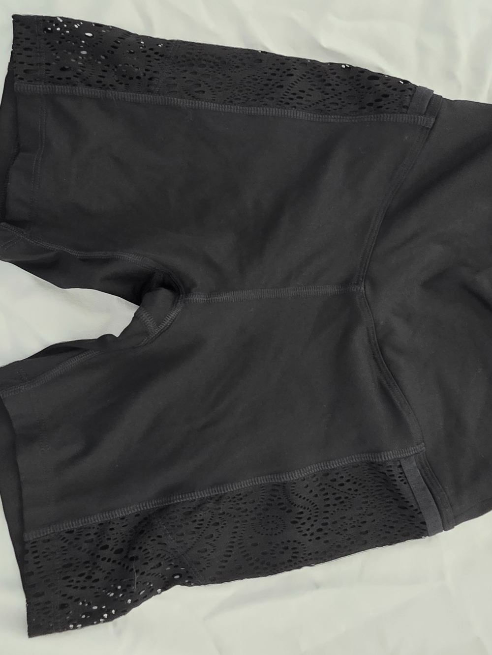 Victoria's Secret PINK Women's Black Laser-Cut Active Shorts